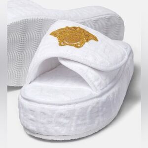 Versace Terry Cloth Slippers